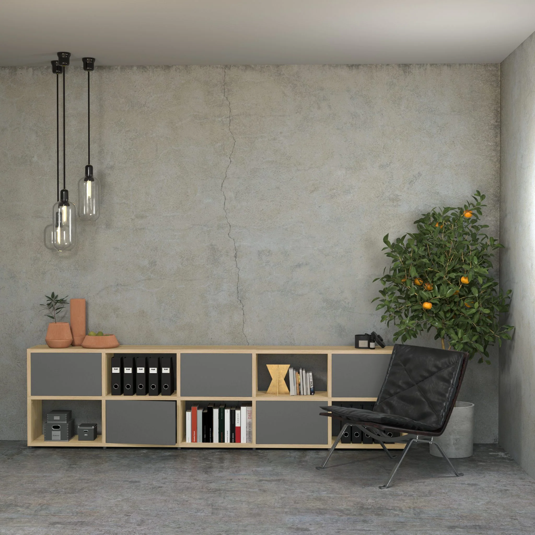 5 Cube Bookshelf – Modern, Customizable, Durable Cube Storage Solution BOON Cube Storage Shelf Square 5x1 - Image 4