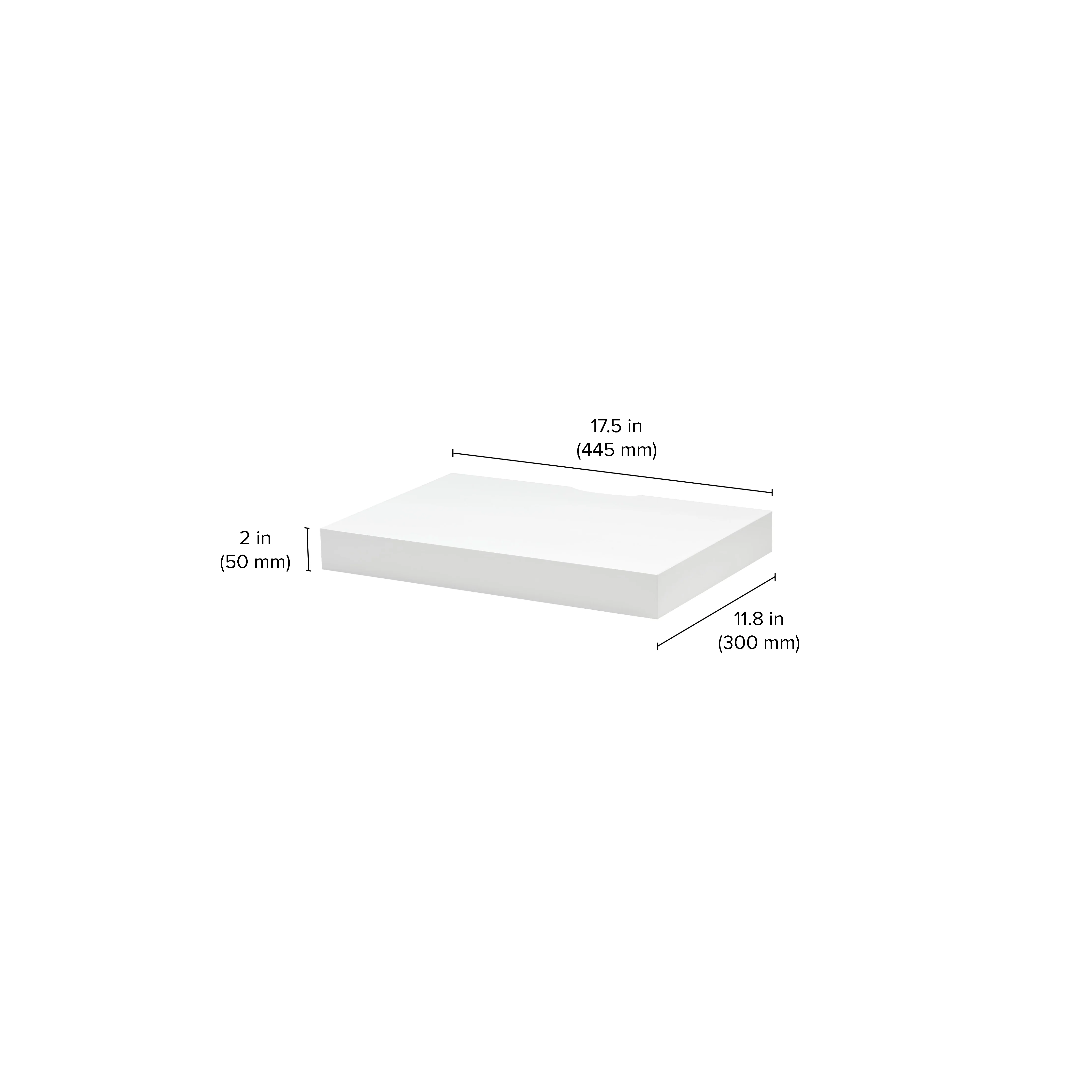 BIG BOY Floating Media Shelf - Image 4
