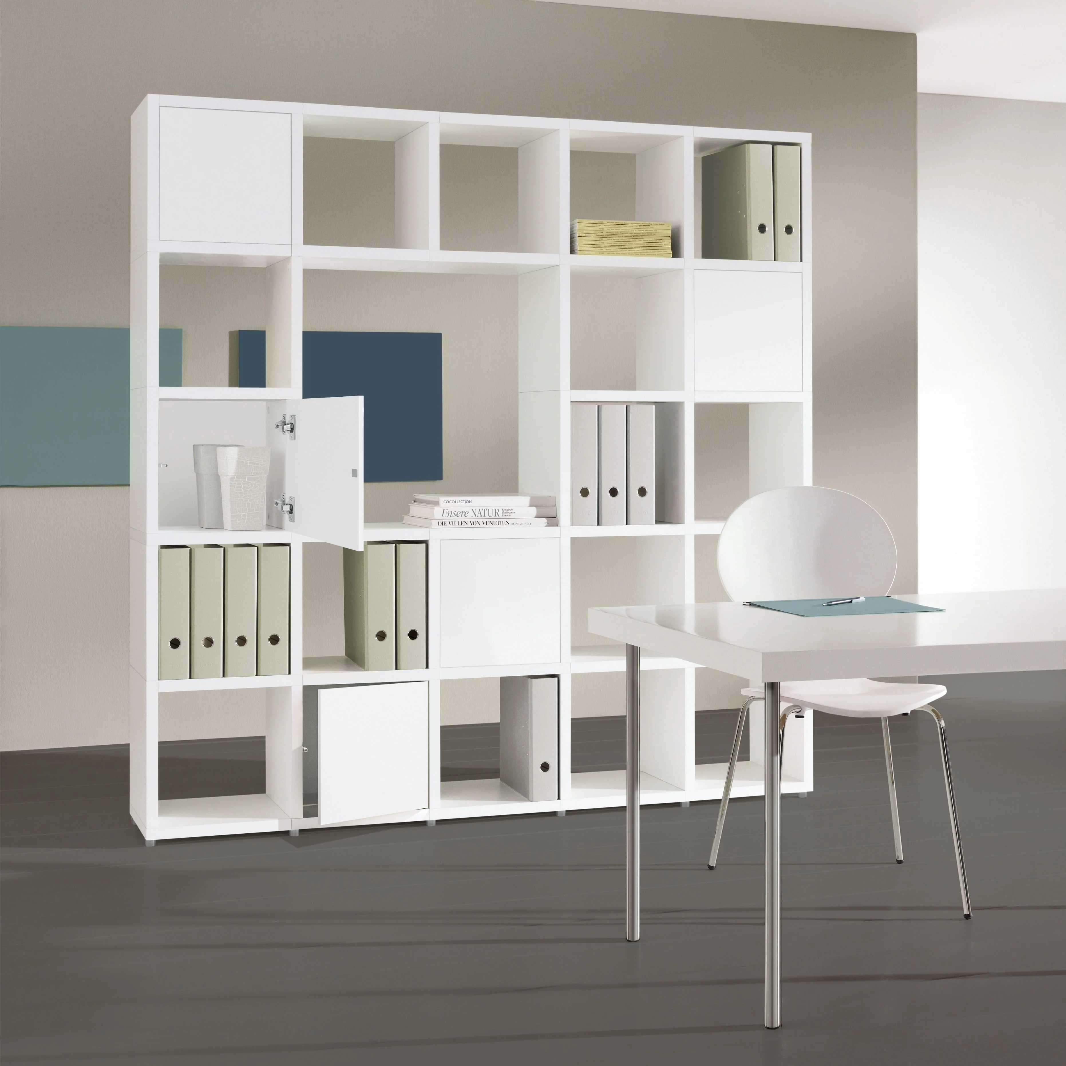 BOON Cube Storage Shelf Corner Combo 5x5 - Image 5