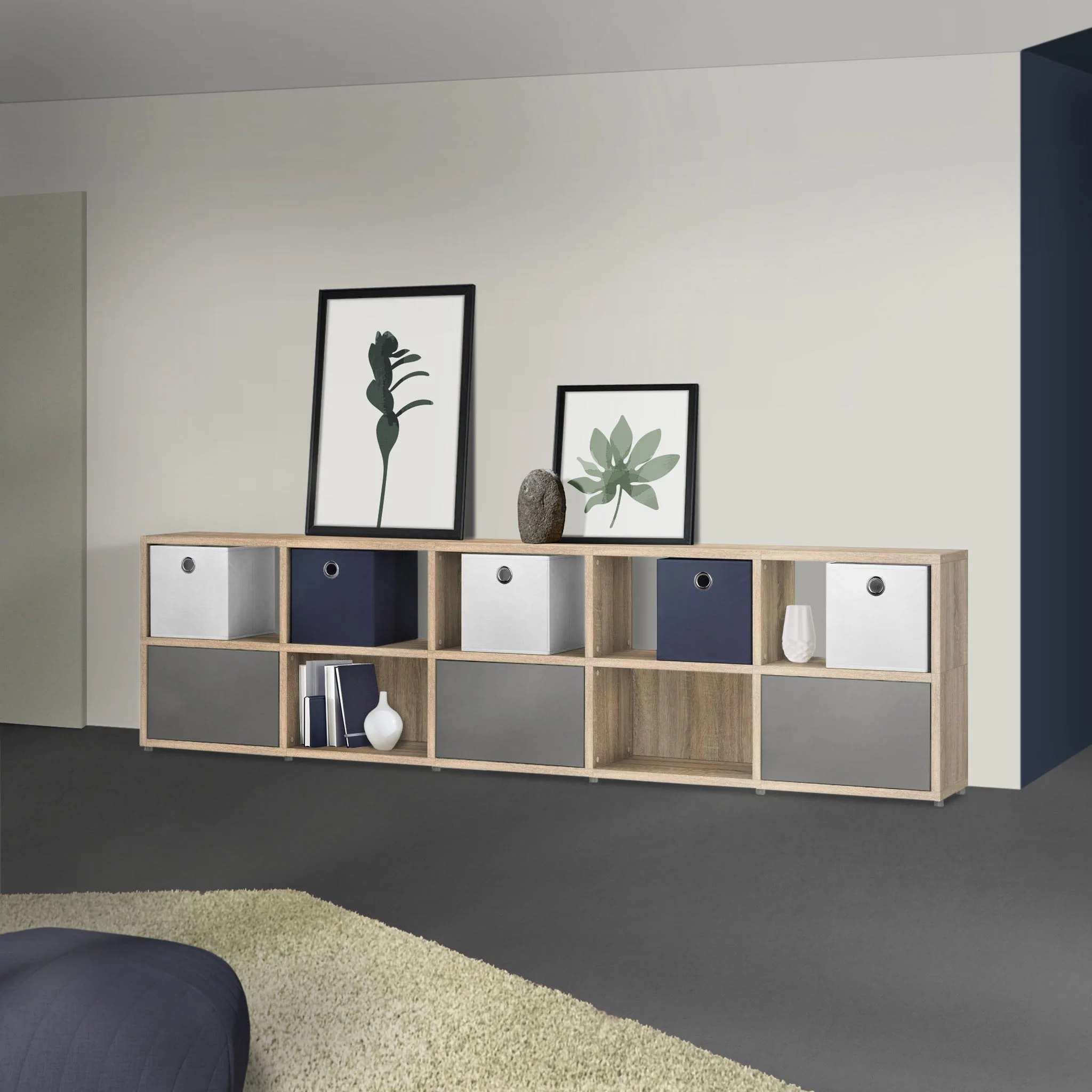 BOON Cube Storage Shelf Rectangular 5x4 - Image 2