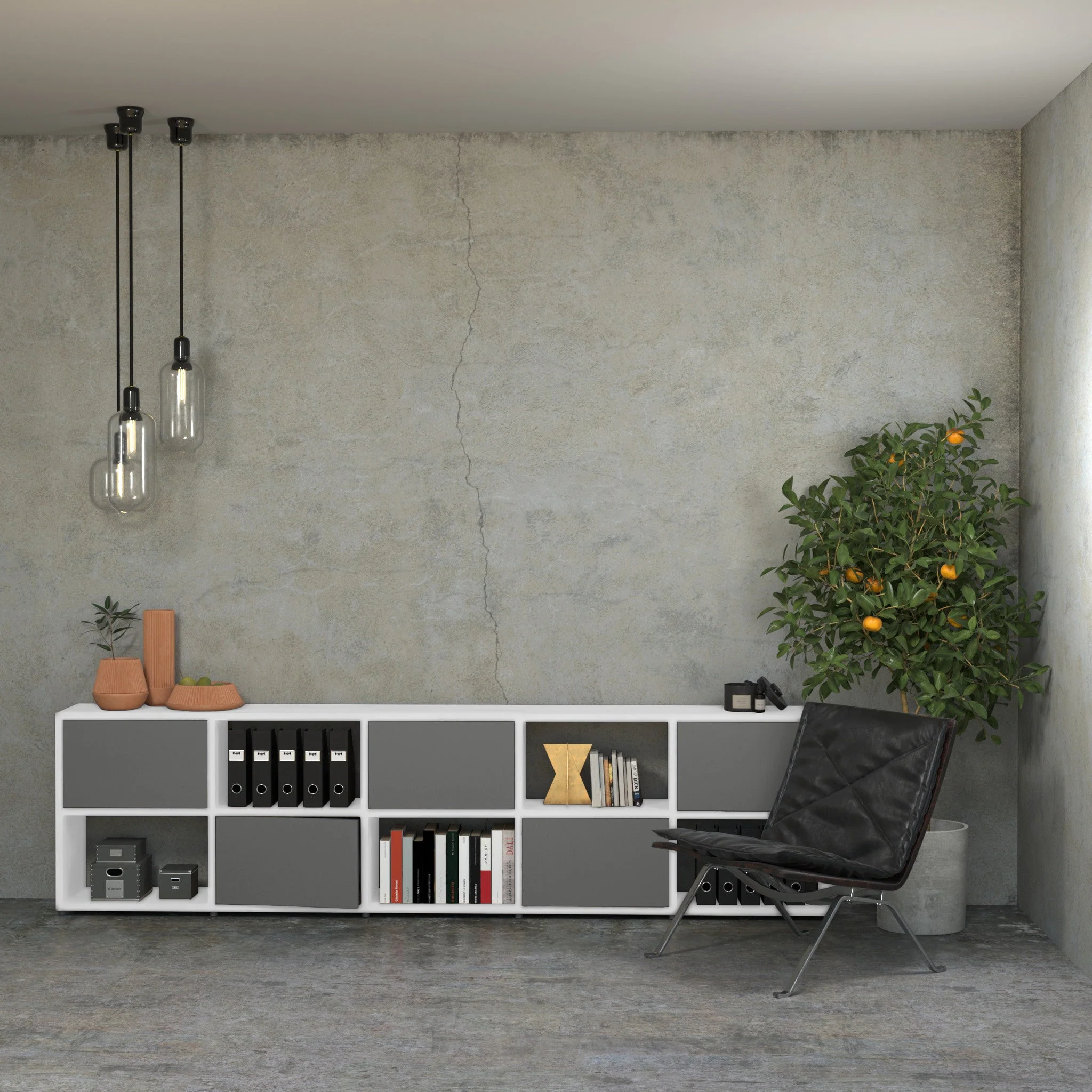 BOON Cube Storage Shelf Rectangular 5x5 - Image 2
