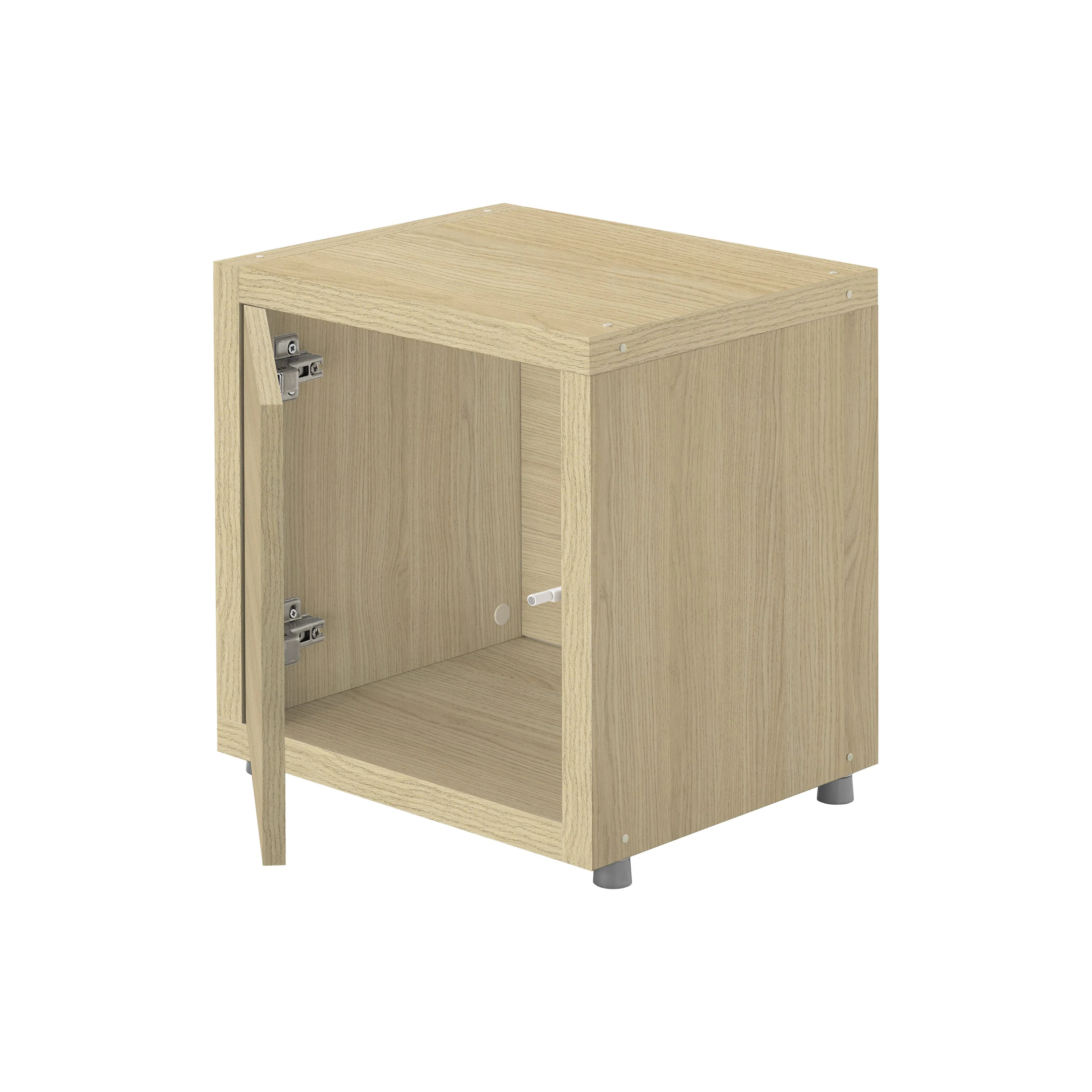 BOON Cube Storage Shelf Square Door and Backboard Set - Image 5