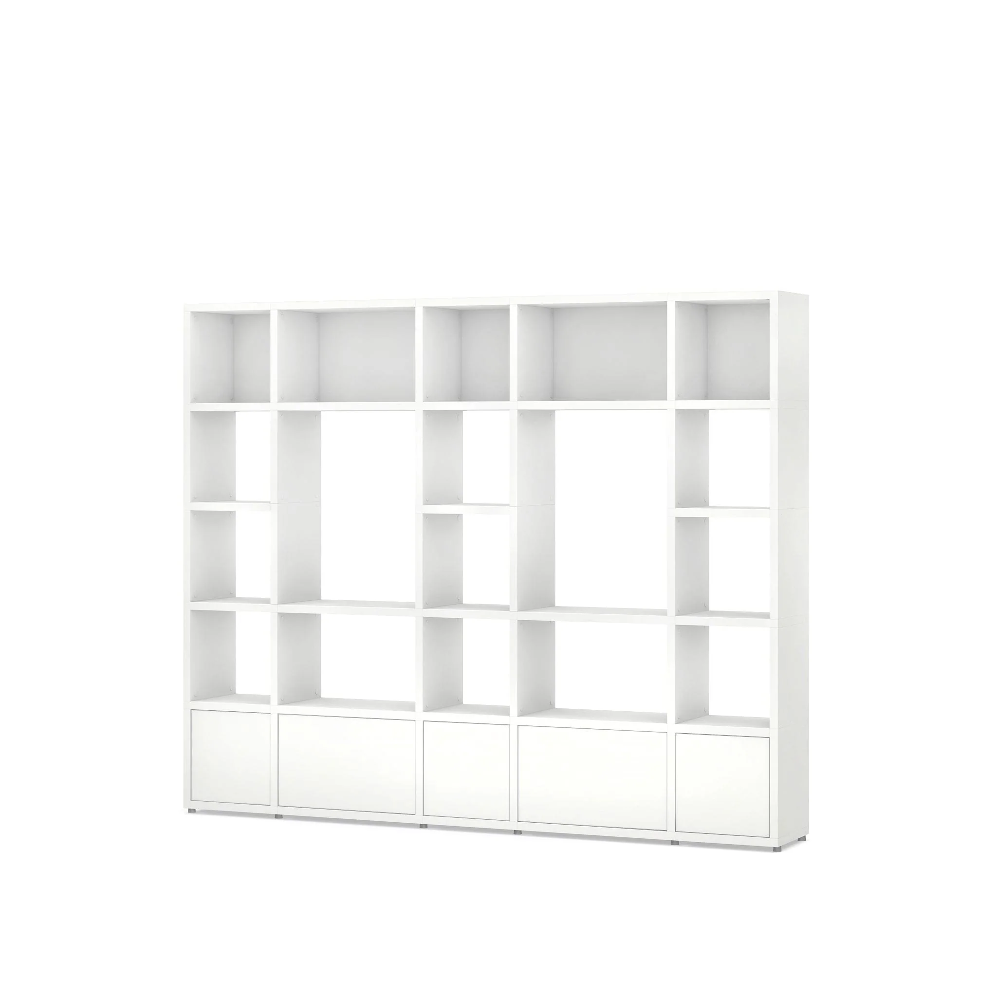 BOON Cube Storage Shelf Combo 3/2x5 Accessorized