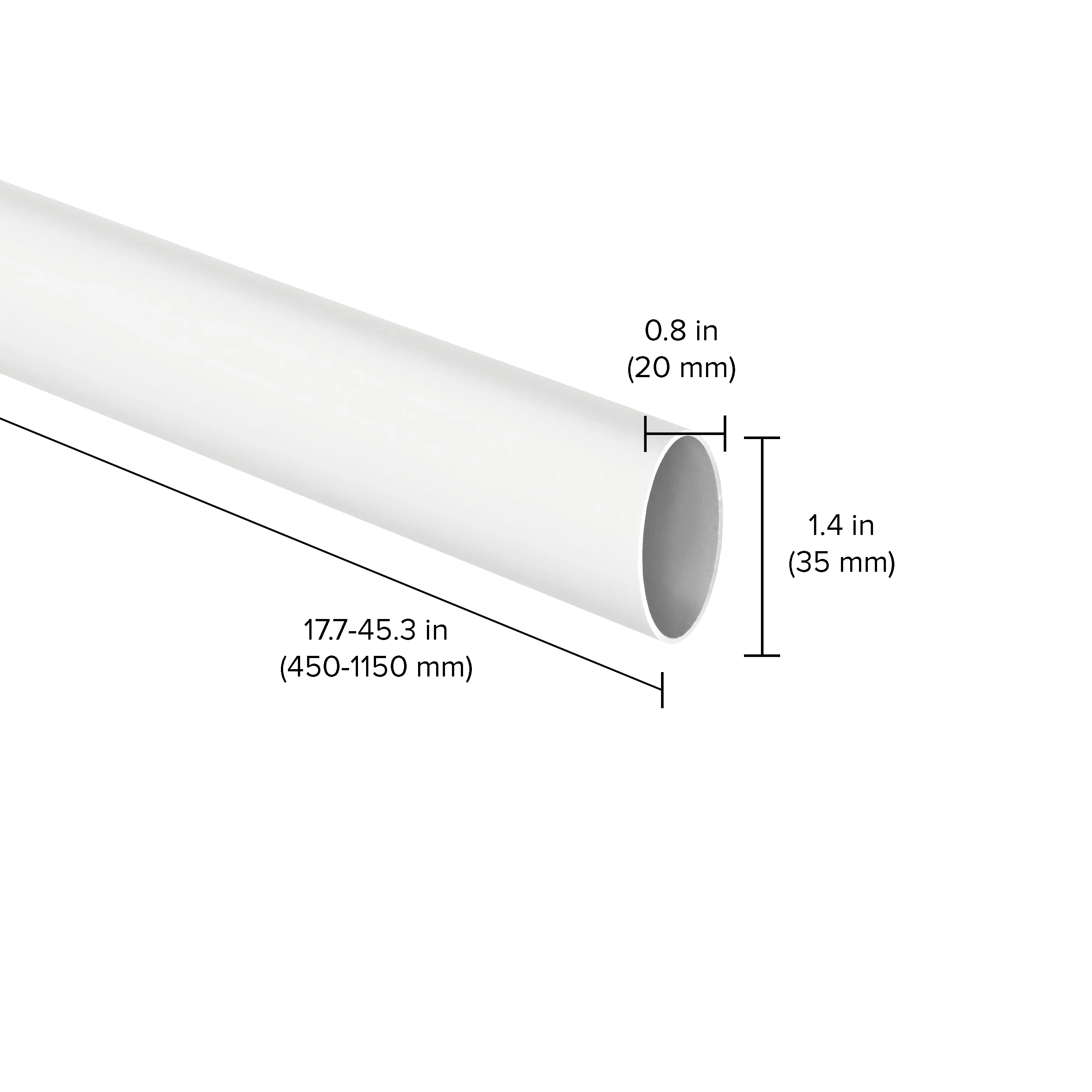 CLOS-IT Hanging Rail Component - Image 3