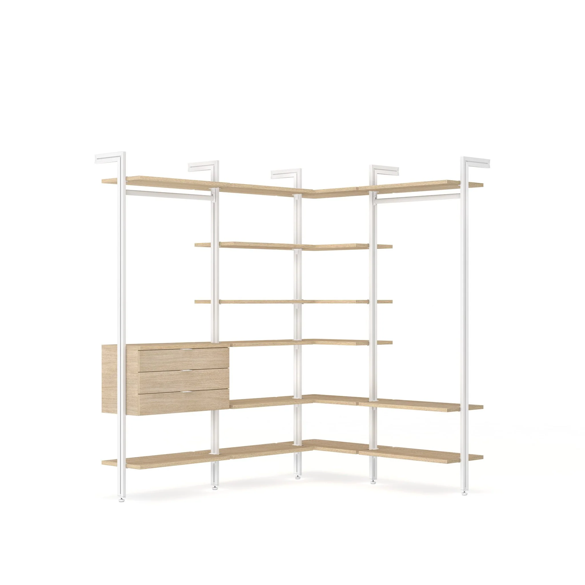 CLOS-IT W-408 Corner Closet Storage - Image 2