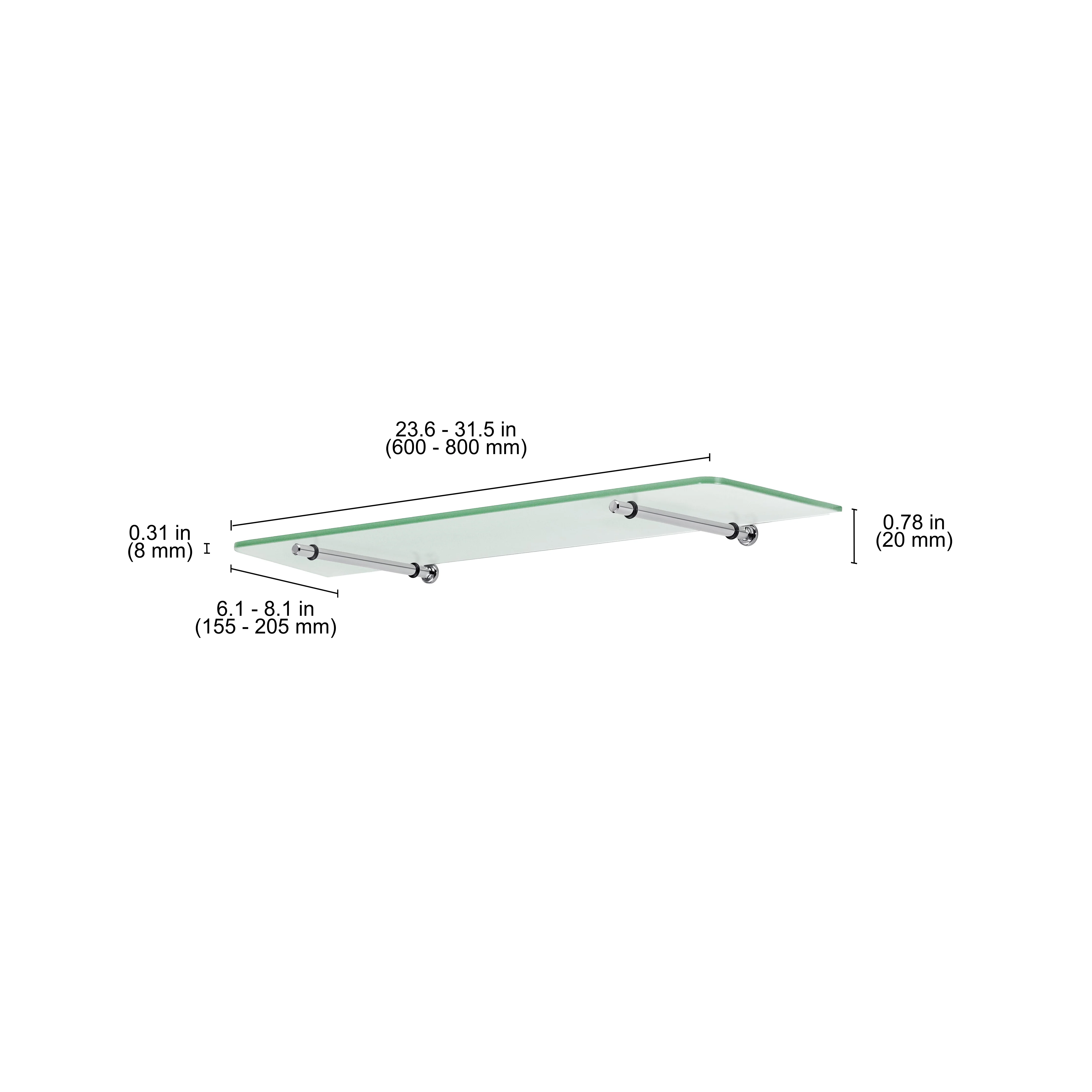 GLASSLINE Standard Shelf and ATLAS Clip - Image 10