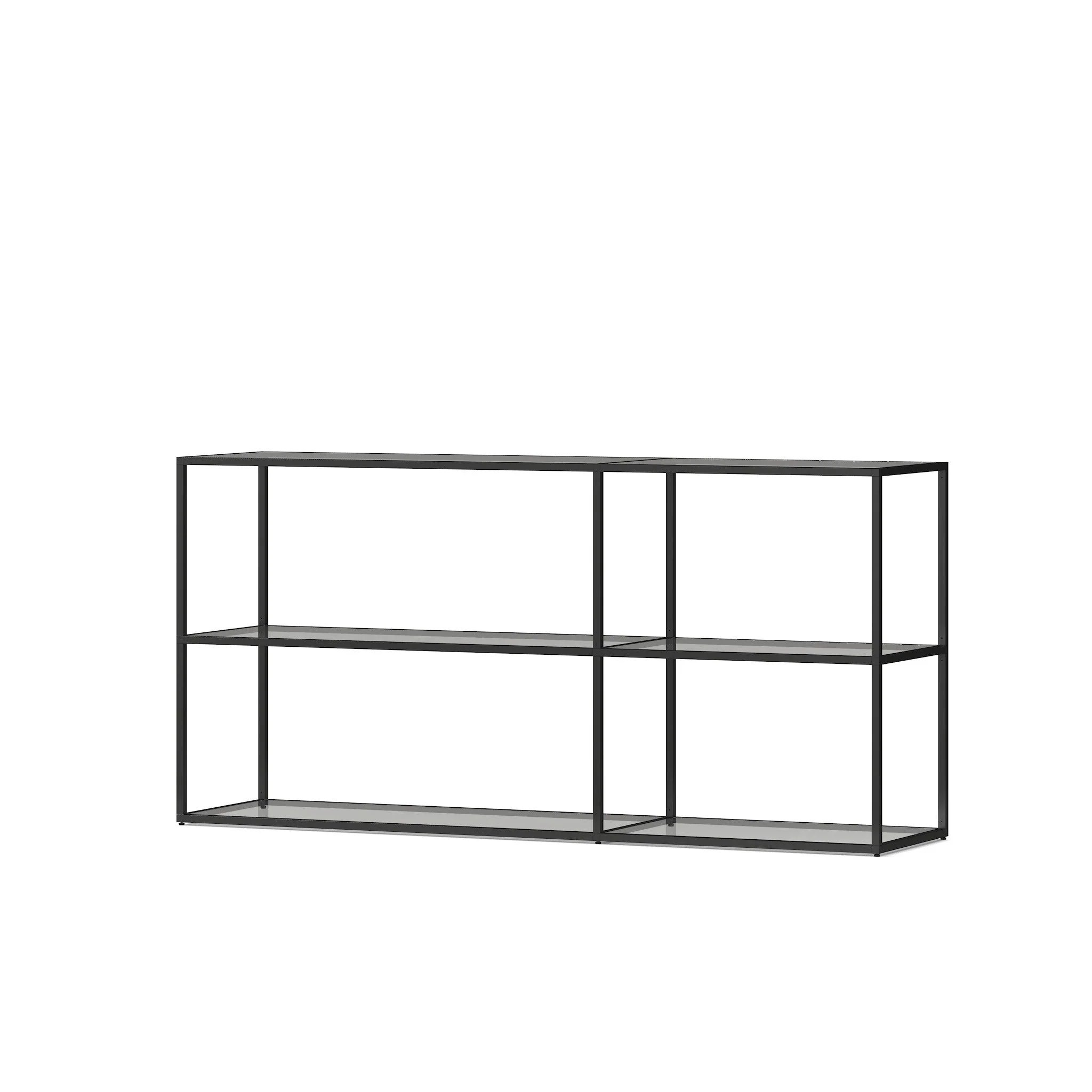 Media Shelf & Display Shelves - Modern Storage System with German Engineering & Sturdy Construction LIUM Decorative Shelving Unit Combo 2x2 - Image 5