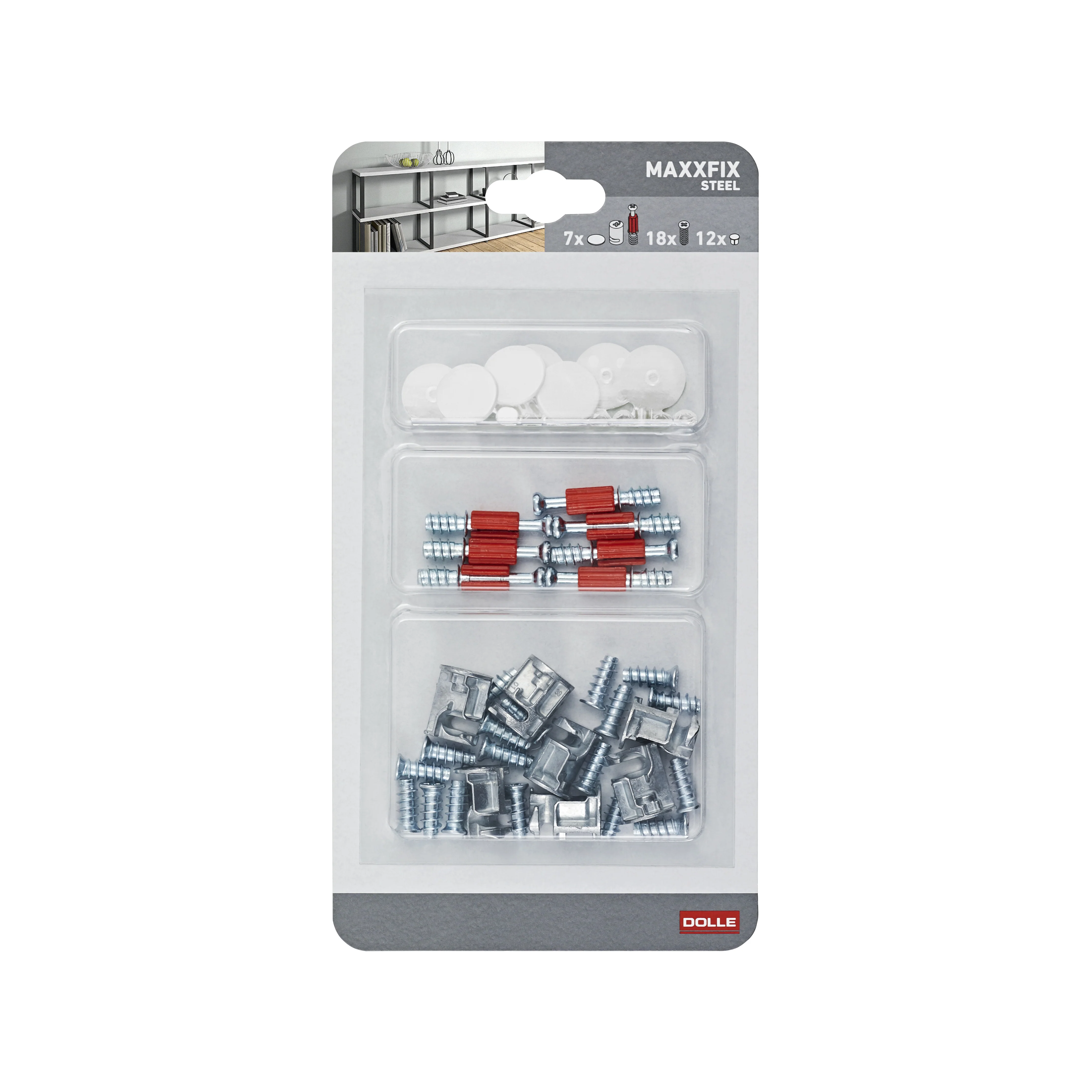 MAXX Modern Shelving Unit Metal Frame Connectors - Image 4