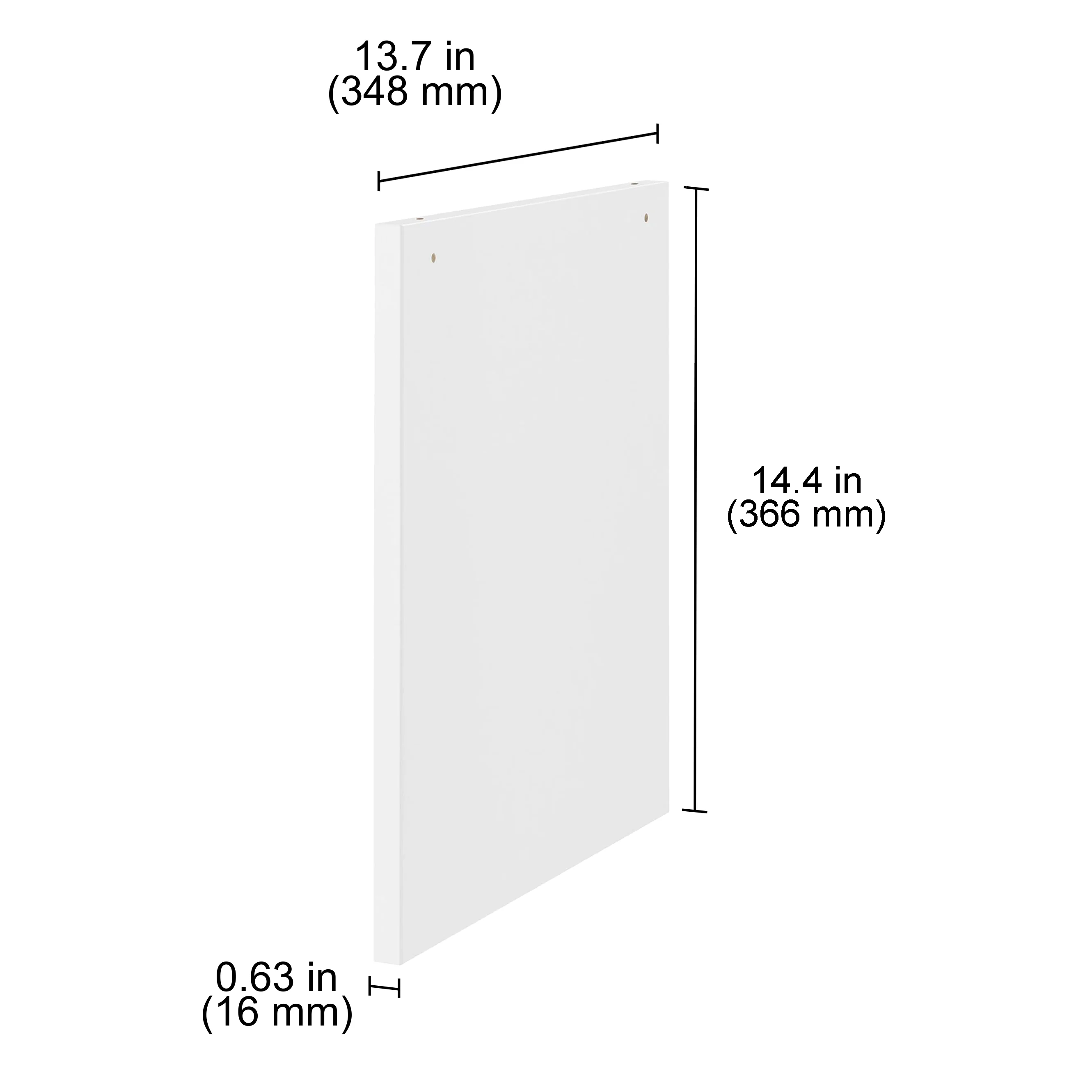 YOMO Modular Bookshelf Side Component - Image 5